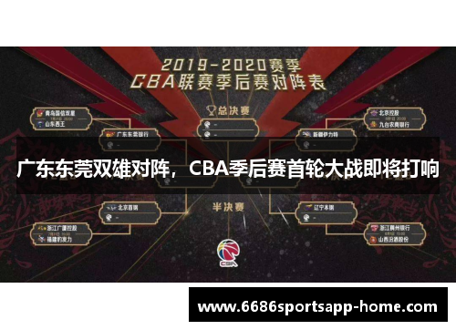 广东东莞双雄对阵，CBA季后赛首轮大战即将打响